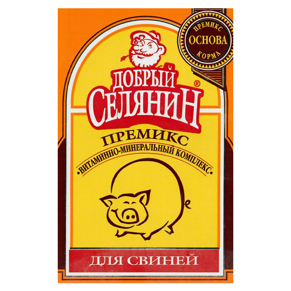 Премикс «Добрый селянин» для свиней на откорме